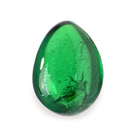 1.43 Ct. Cabochon Tsavorite Garnet from Tanzania Video