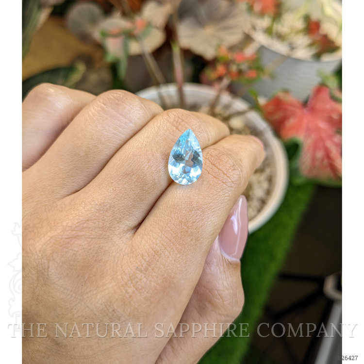 3.66 Ct. Blue Aquamarine from Tanzania