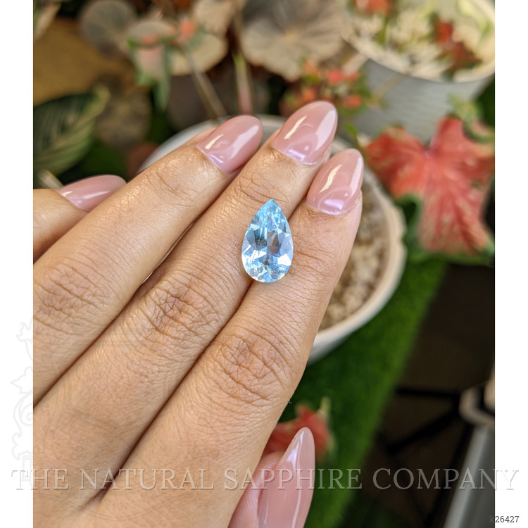 3.66 Ct. Blue Aquamarine from Tanzania