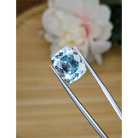 6.65 Ct. Greenish Blue Aquamarine from Tanzania Life Style