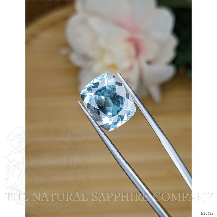 6.65 Ct. Greenish Blue Aquamarine from Tanzania