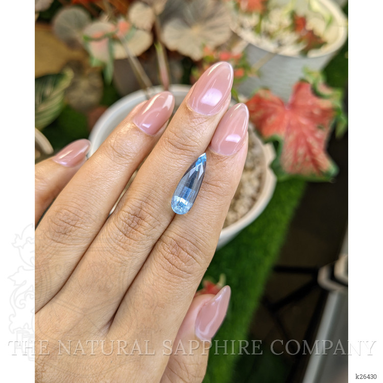 4.47 Ct. Blue Aquamarine from Tanzania