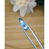4.47 Ct. Blue Aquamarine from Tanzania Life Style