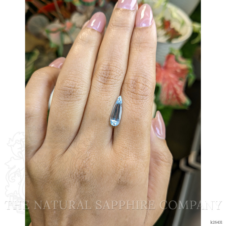 1.44 Ct. Blue Aquamarine from Tanzania