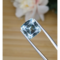 6.61 Ct. Bluish Green Aquamarine from Tanzania Life Style