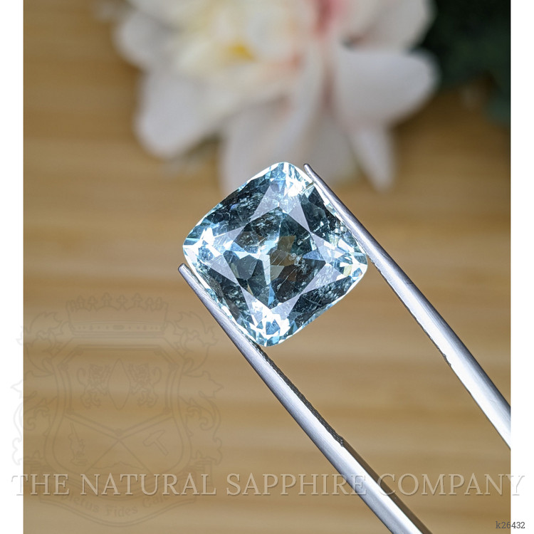 6.61 Ct. Bluish Green Aquamarine from Tanzania