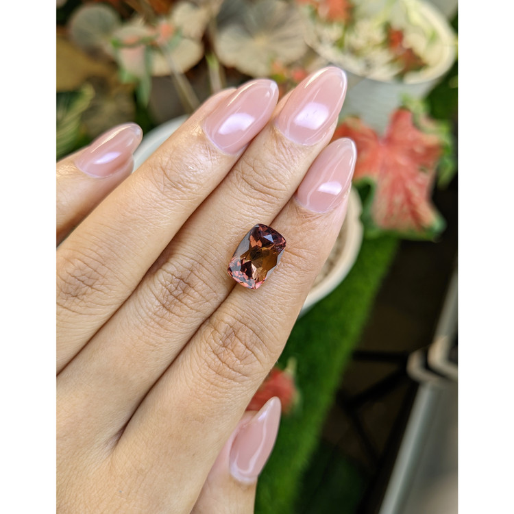5.58 Ct. Brownish Pink Tourmaline from Tanzania