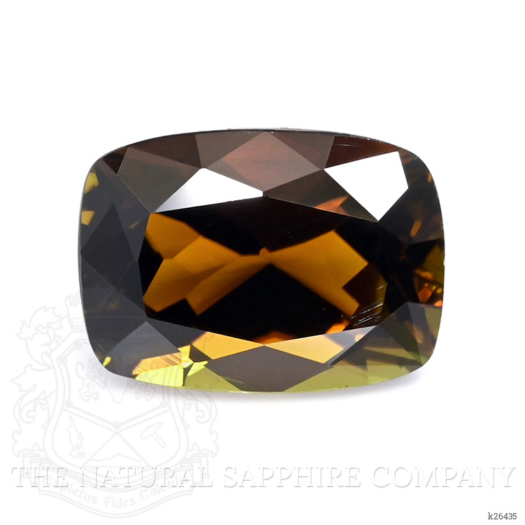 7.26 Ct. Greenish Brown Tourmaline from Tanzania