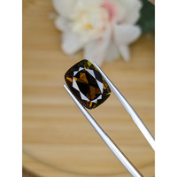 7.26 Ct. Greenish Brown Tourmaline from Tanzania Life Style