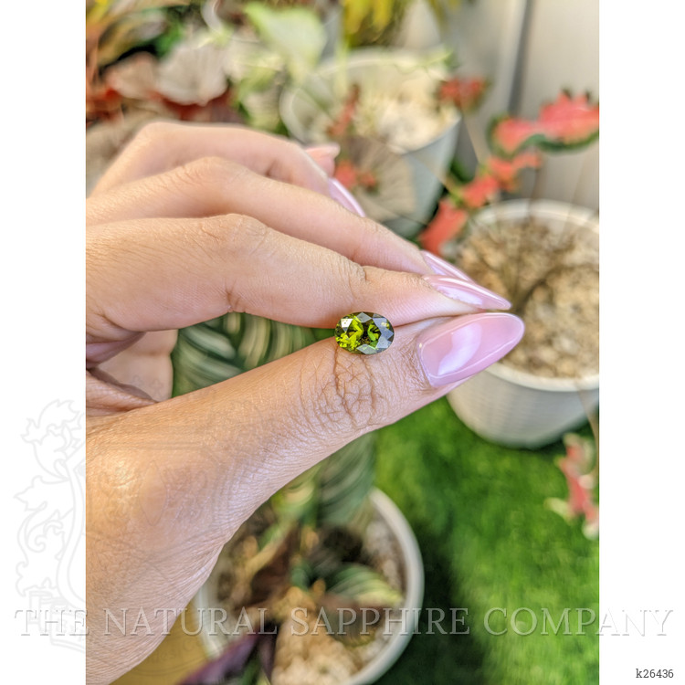 2.26 Ct. Brownish Green Tourmaline from Tanzania