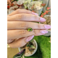 2.26 Ct. Brownish Green Tourmaline from Tanzania Life Style