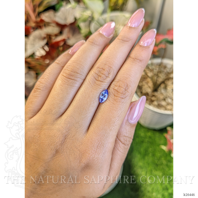 0.94 Ct. Violetish Blue Tanzanite from Tanzania