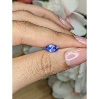 0.94 Ct. Violetish Blue Tanzanite from Tanzania Life Style