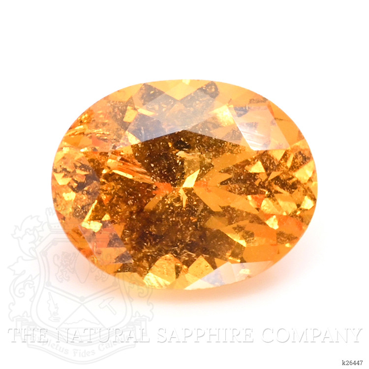 1.34 Ct. Yellowish Orange Spessartite Garnet from Tanzania