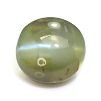 2.64 Ct. Yellowish Green Cabochon Chrysoberyl from Tanzania Video