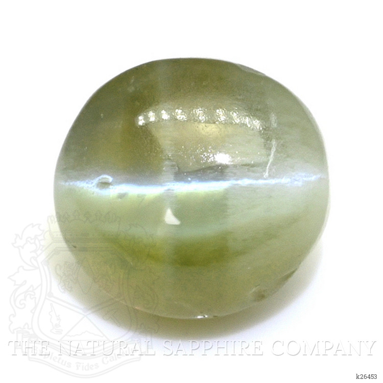 1.81 Ct. Green Cabochon Chrysoberyl from Tanzania