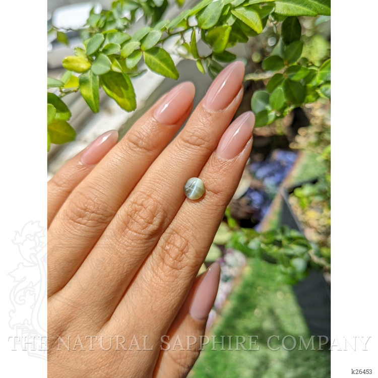 1.81 Ct. Green Cabochon Chrysoberyl from Tanzania