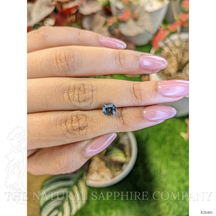 1.31 Ct. Greyish Blue Spinel from Ceylon (Sri Lanka)