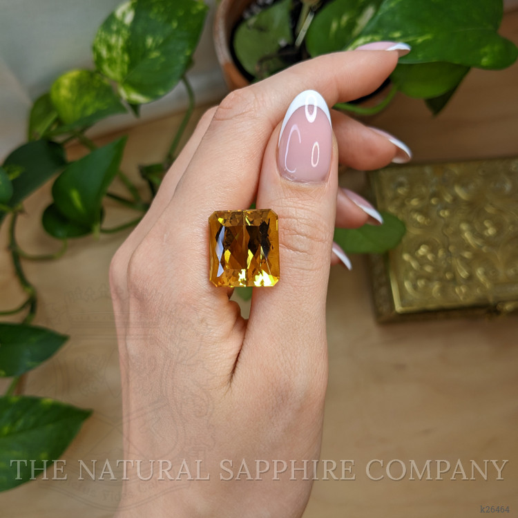 41.66 Ct. Reddish Orange Imperial Topaz from Brazil