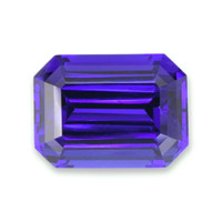 14.07 Ct. Violet Tanzanite from Tanzania Video