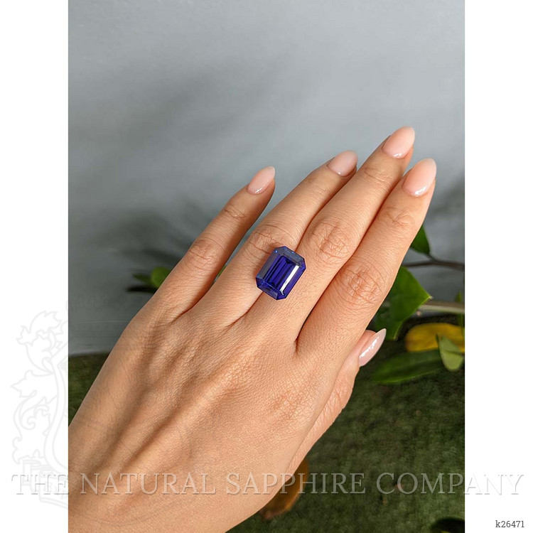 14.07 Ct. Violet Tanzanite from Tanzania