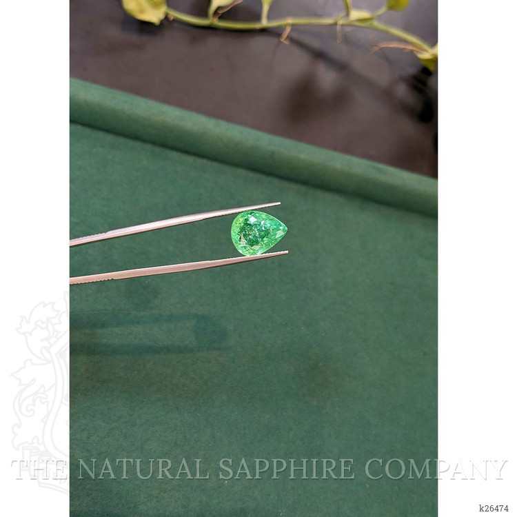 7.73 Ct. Green Paraiba Tourmaline from Brazil