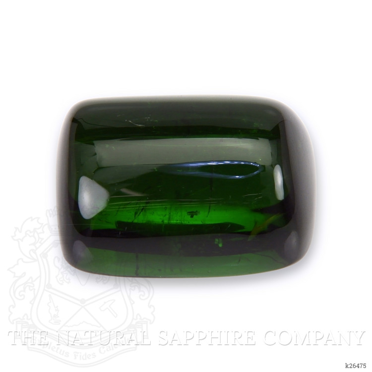 41.02 Ct. Green Cabochon Tourmaline from Brazil