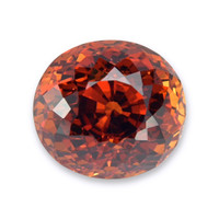 5.19 Ct. Reddish Orange Spessartite Garnet from Ceylon (Sri Lanka) Video