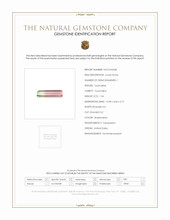 1.54 Ct. Tourmaline from United States Scan Report