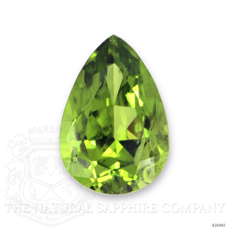 10.66 Ct. Green (Lime Green) Peridot from Burma (Myanmar)