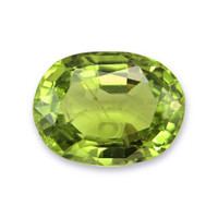 3.58 Ct. Green (Lime Green) Peridot from Burma (Myanmar) Video