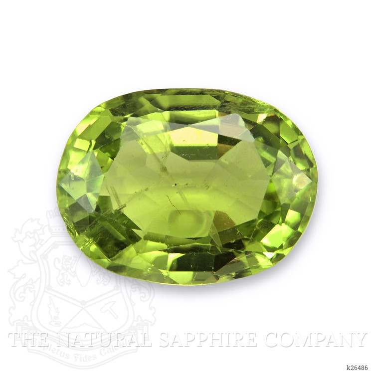 3.58 Ct. Green (Lime Green) Peridot from Burma (Myanmar)