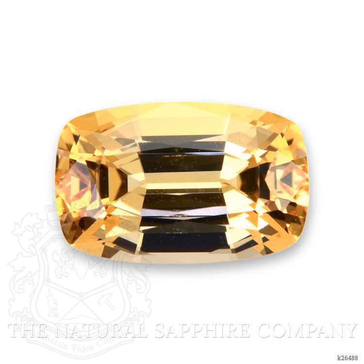 3.80 Ct. Orangish Yellow Precious Topaz from Brazil