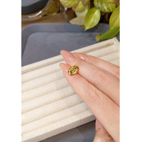 3.80 Ct. Orangish Yellow Precious Topaz from Brazil Life Style