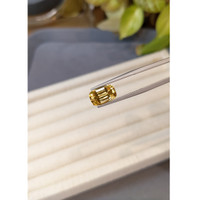 3.80 Ct. Orangish Yellow Precious Topaz from Brazil Life Style