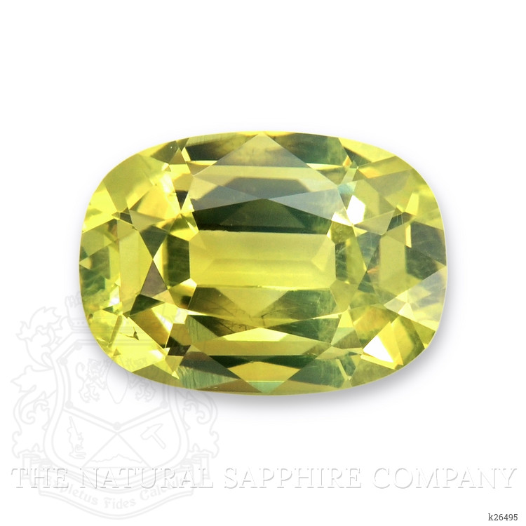 2.25 Ct. Greenish Yellow Chrysoberyl from Ceylon (Sri Lanka)