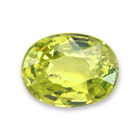 1.15 Ct. Yellowish Green Chrysoberyl from Ceylon (Sri Lanka) Video