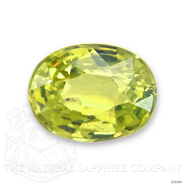 1.15 Ct. Yellowish Green Chrysoberyl from Ceylon (Sri Lanka)