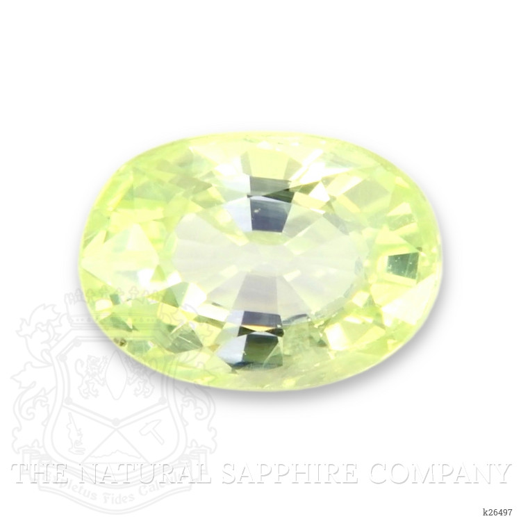 1.33 Ct. Yellowish Green Chrysoberyl from Ceylon (Sri Lanka)
