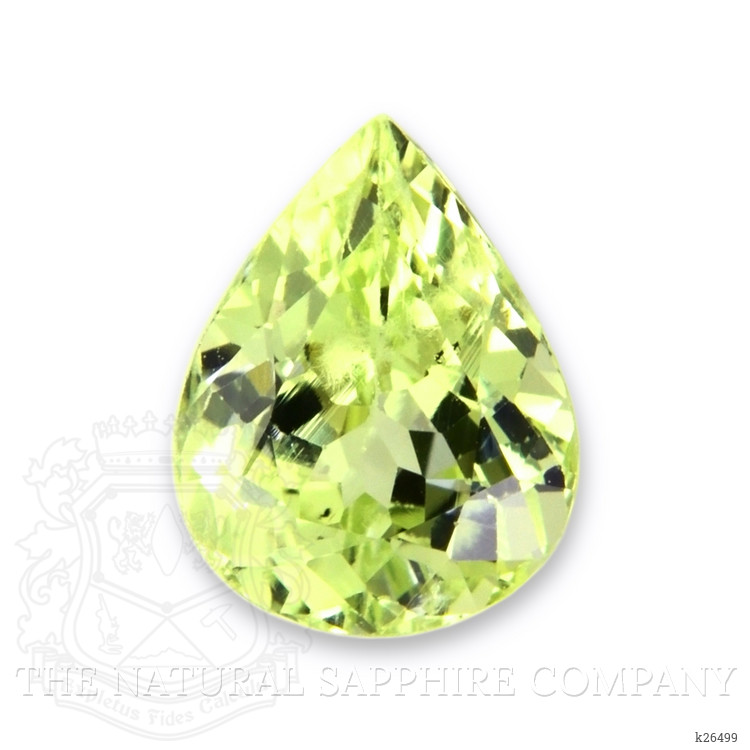 1.85 Ct. Yellowish Green Chrysoberyl from Ceylon (Sri Lanka)