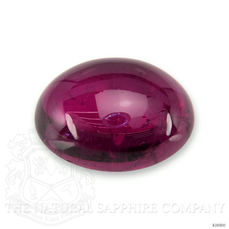 32.10 Ct. Purplish Red Cabochon Rubellite Tourmaline from Nigeria