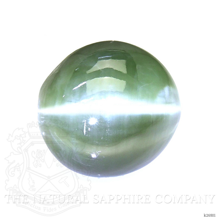 21.64 Ct. Green Chrysoberyl from Ceylon (Sri Lanka)