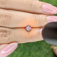 0.85 Ct. Cabochon Alexandrite from Madagascar Life Style