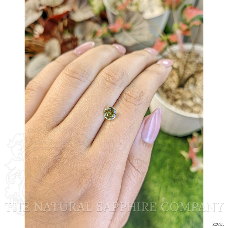 1.06 Ct. Greenish Yellow Chrysoberyl from Ceylon (Sri Lanka)
