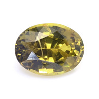 2.81 Ct. Brownish Yellow Chrysoberyl from Ceylon (Sri Lanka) Video