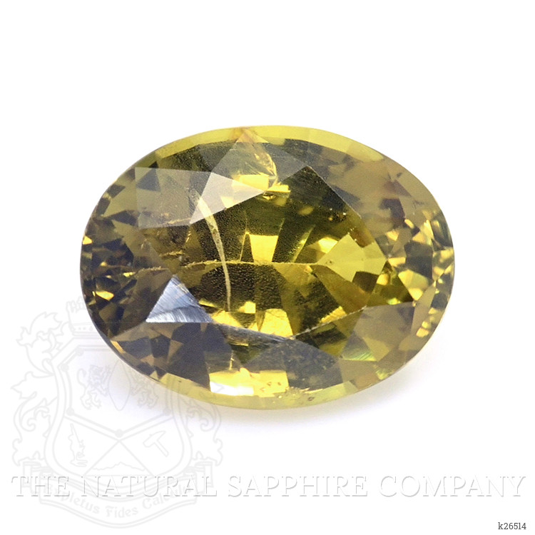 2.81 Ct. Brownish Yellow Chrysoberyl from Ceylon (Sri Lanka)