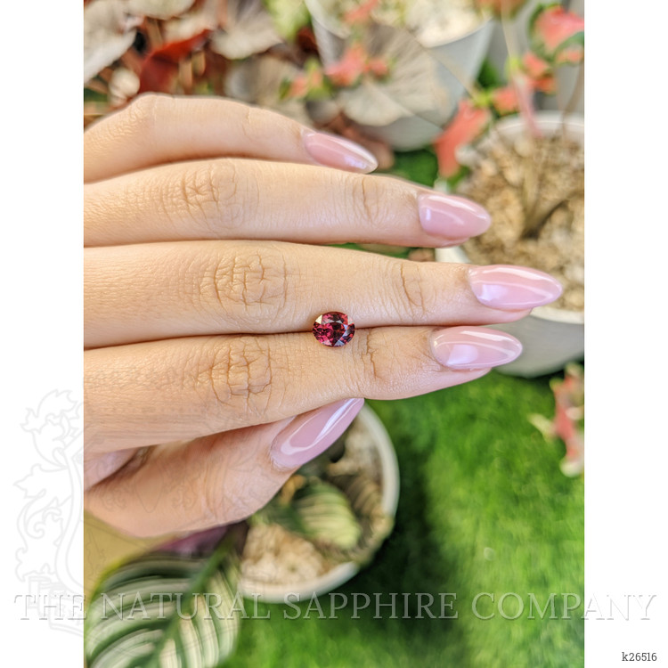 1.70 Ct. Red Garnet from Ceylon (Sri Lanka)