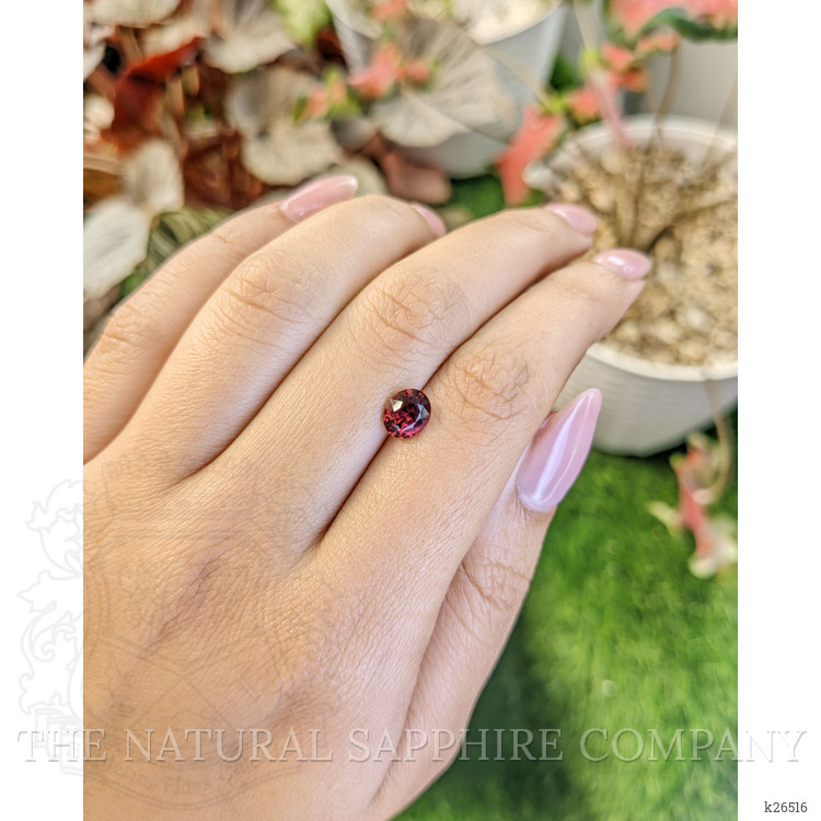 1.70 Ct. Red Garnet from Ceylon (Sri Lanka)