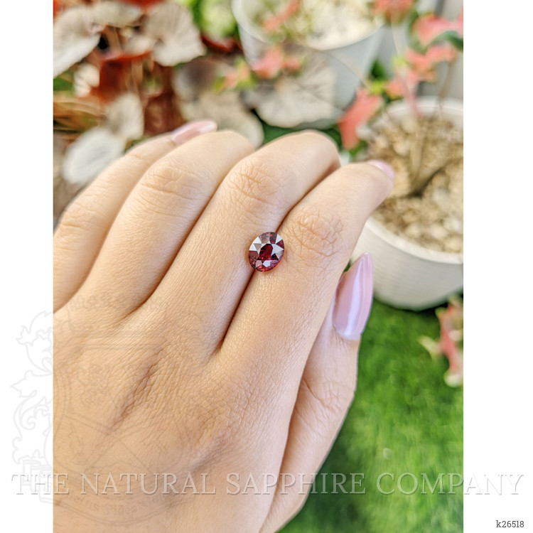 2.38 Ct. Red Garnet from Ceylon (Sri Lanka)