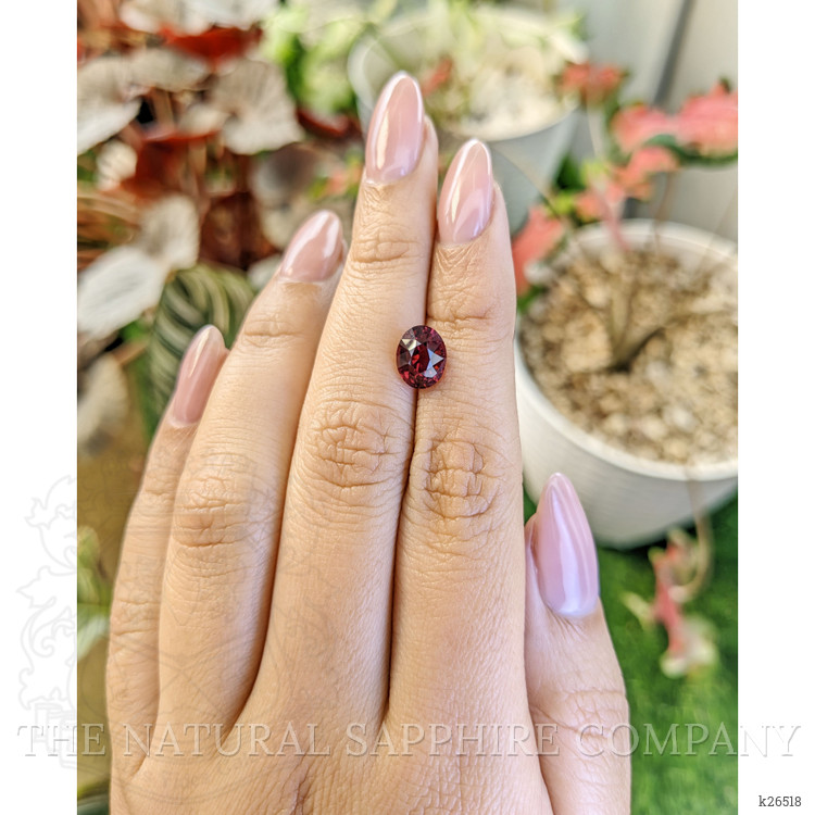 2.38 Ct. Red Garnet from Ceylon (Sri Lanka)